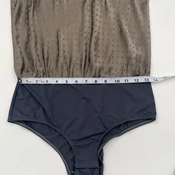 NWT - Current Air Star Silk Cami Bodysuit in Night Taupe - Size Small - Picture 5 of 11